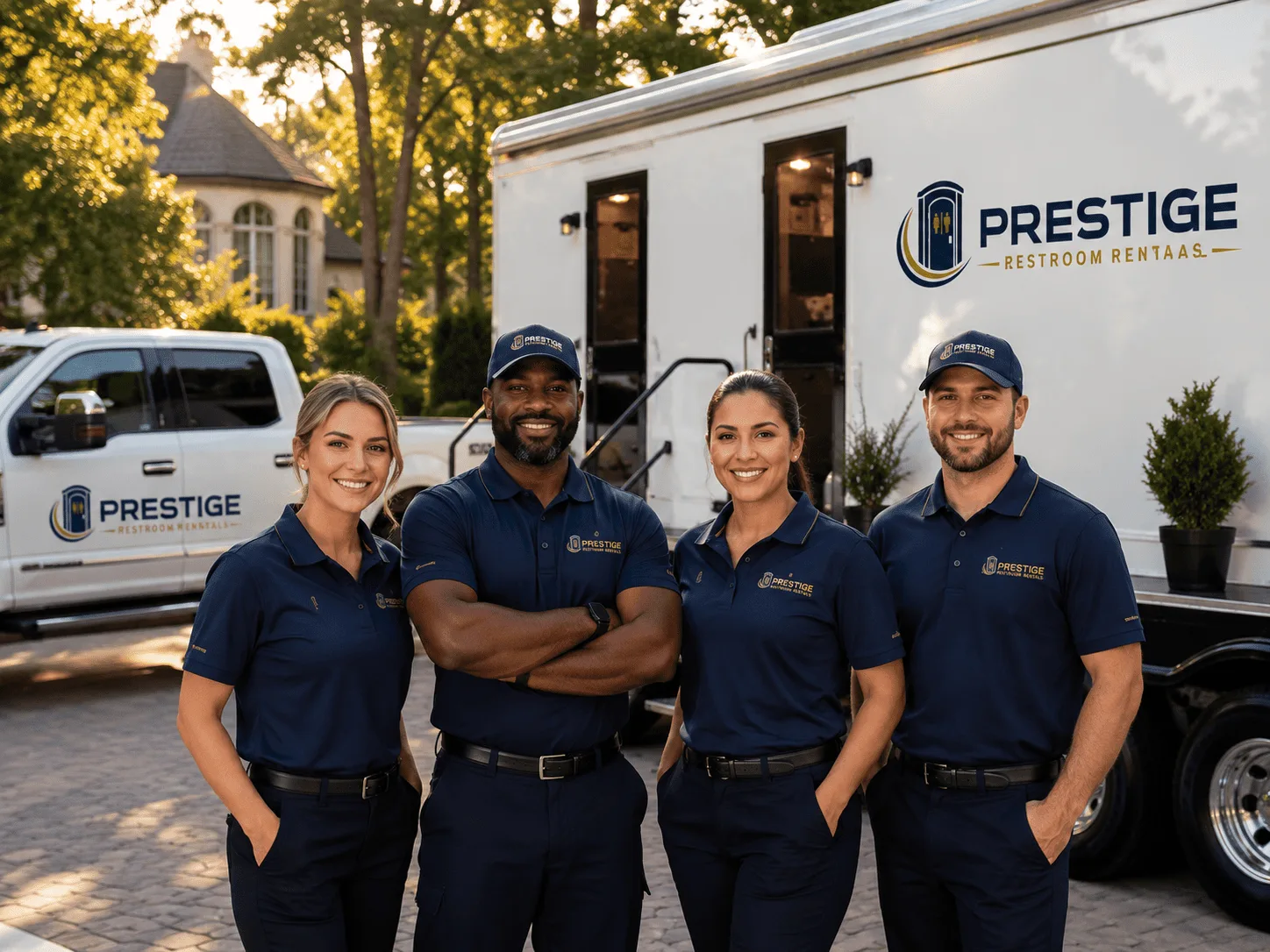 Trusted Luxury Portable Restrooms company in Golden Eagle, IL